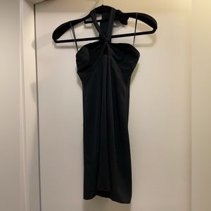 EUC Abercrombie petite LBD halter dress